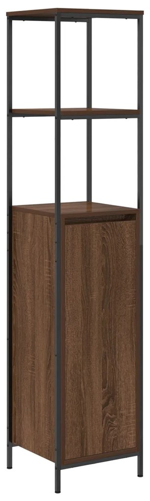 Conjunto de Móveis para Banheiro de 2 Peças vidaXL em Madeira de Carva