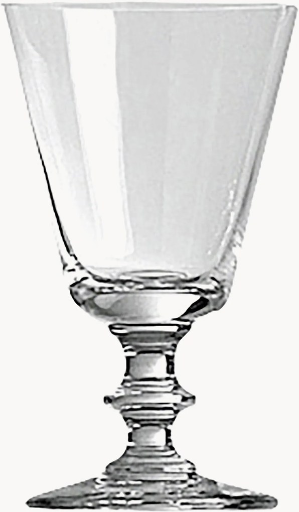 Copos de vinho tinto em cristal France, conjunto de 12