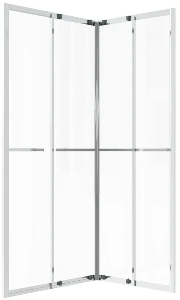 Cabine de duche ESG 90x70x180 cm