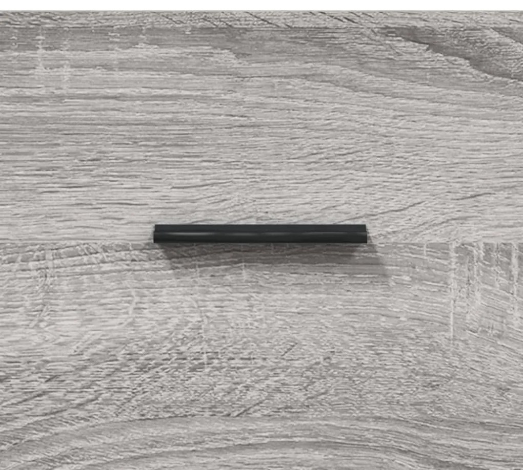 Armário alto 69,5x34x180 cm derivados de madeira sonoma cinza