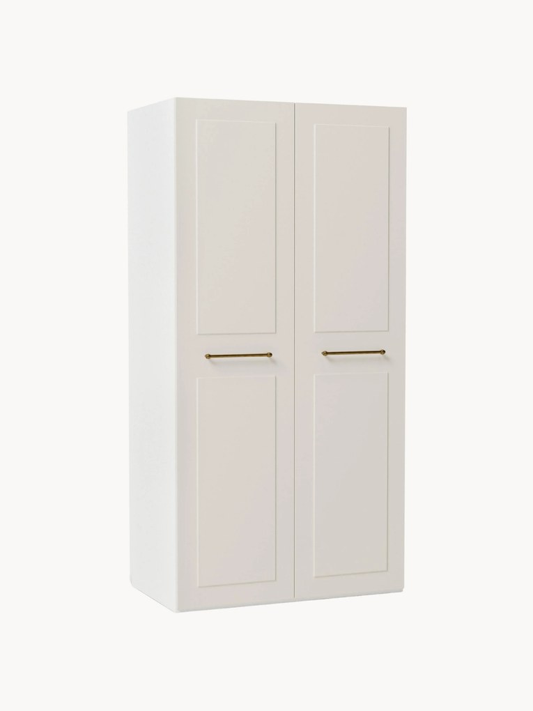 Roupeiro modular com portas articuladas Charlotte, L 100 cm, vários tamanhos