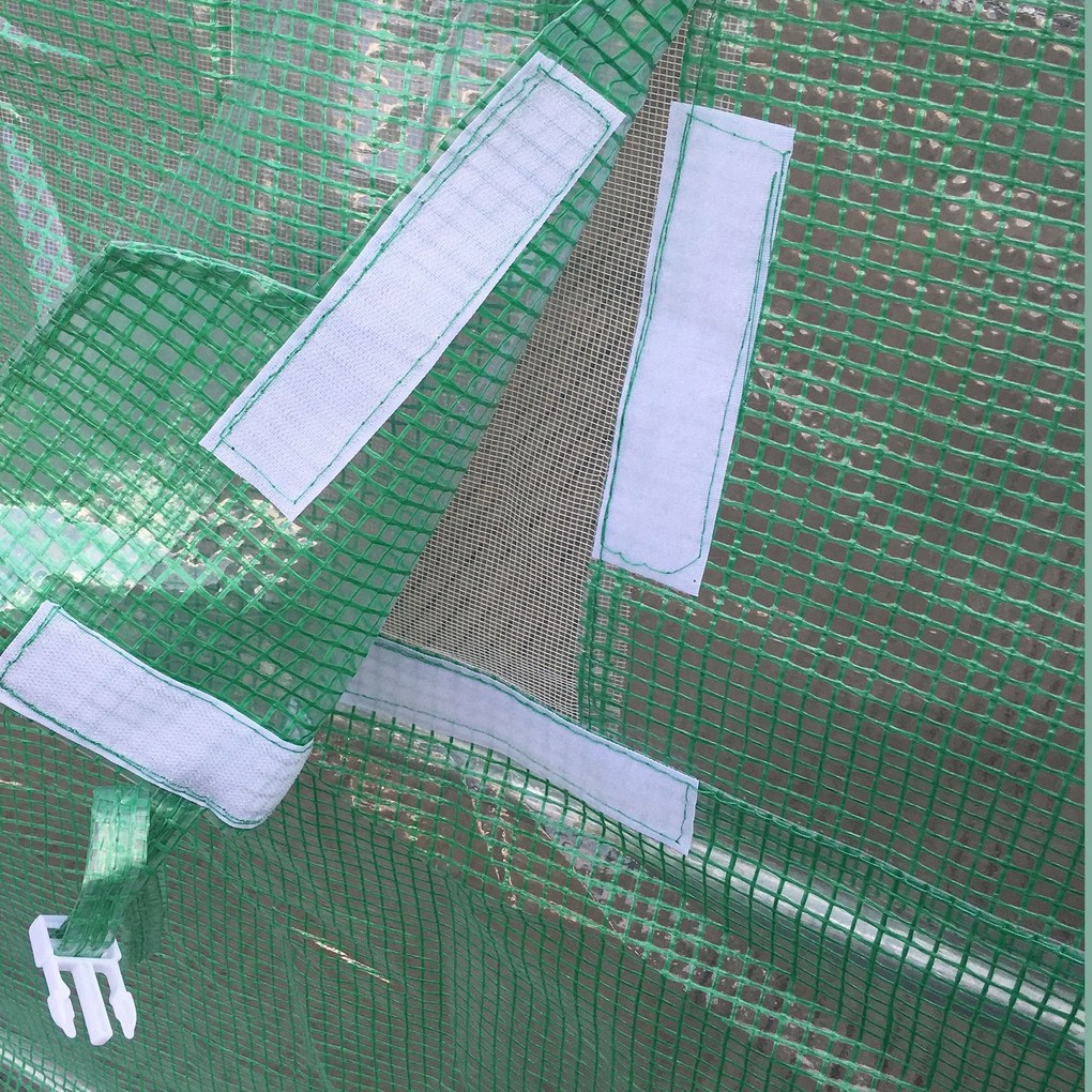 ® Estufa de Jardim e Quintal com 6 janelas para Cultivar Plantas e Ver