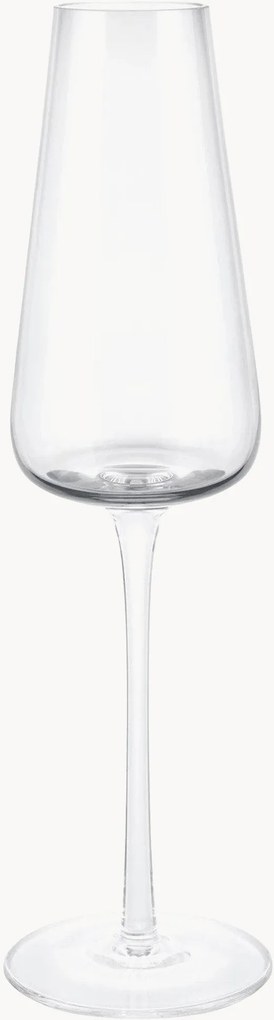 Copos de champanhe artesanais Belo, conjunto de 2