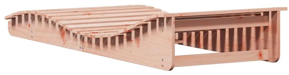 Espreguiçadeira 205x80x31,5 cm madeira de douglas maciça