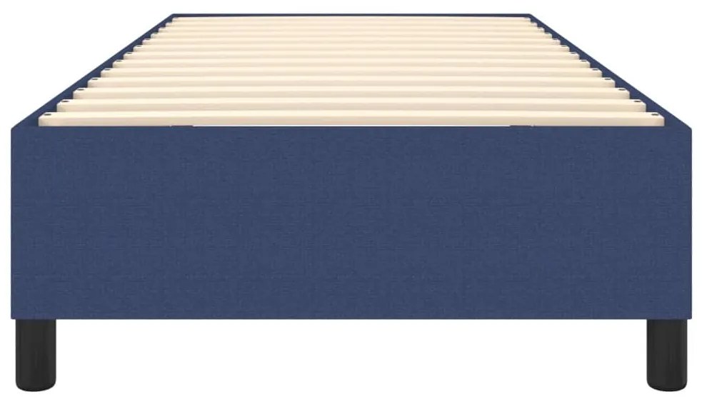 Estrutura de cama sem colchão 80x200 cm azul