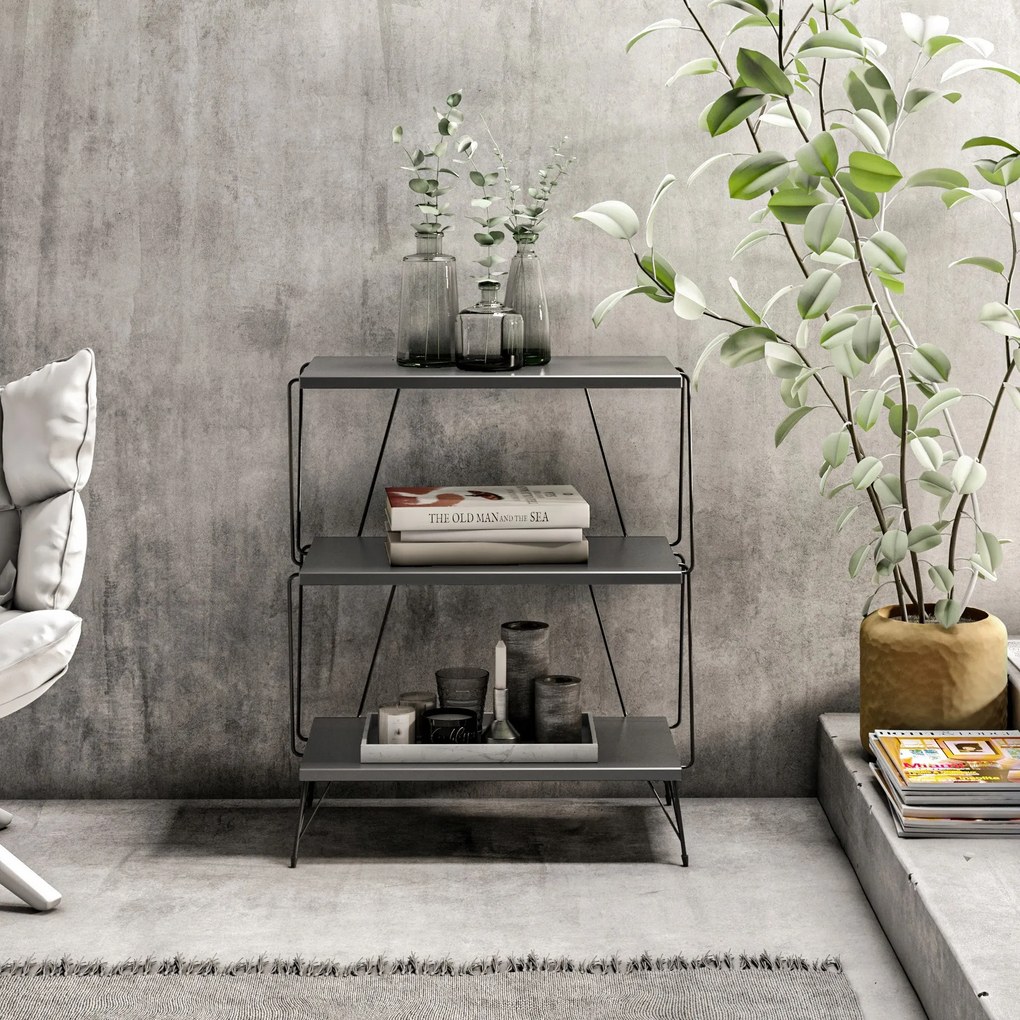 Mesa de Apoio Lazandos – Antracite – 46x76x30 cm