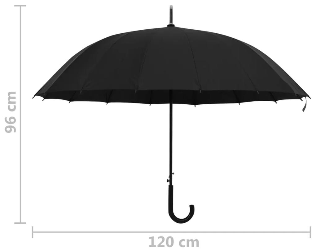 Guarda-chuva automático 120 cm preto