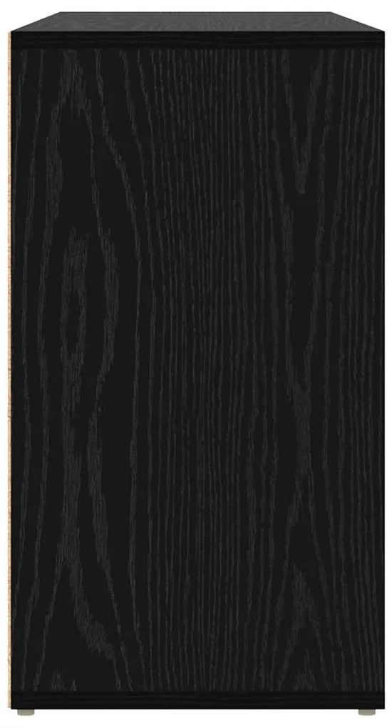 Banco para Sapatos Carvalho preto 103 x 30 x 55 cm