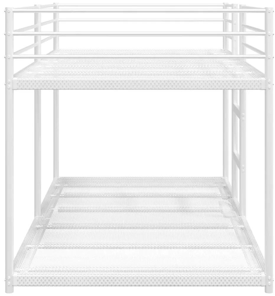 Beliche sem colchão 80x200 cm aço branco