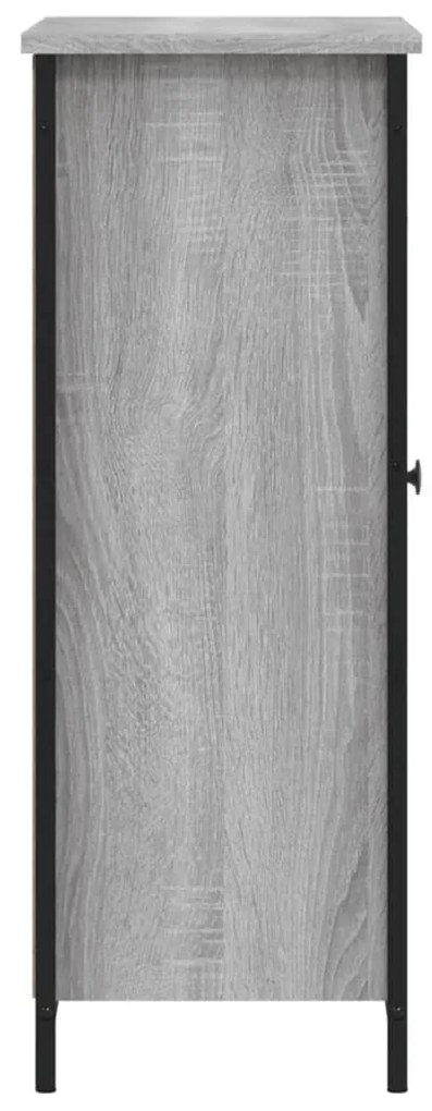 Aparador 70x30x80 cm derivados de madeira cinzento sonoma