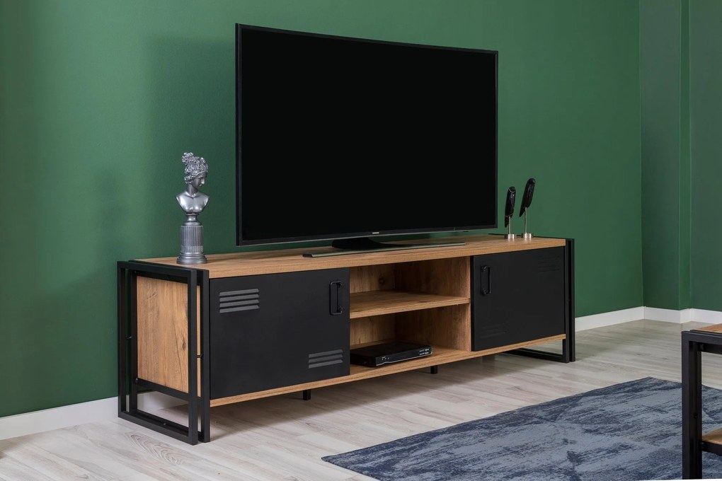 Conjunto de Mobiliário de Sala de Estar Cosmo – Pinheiro Atlântico Pre