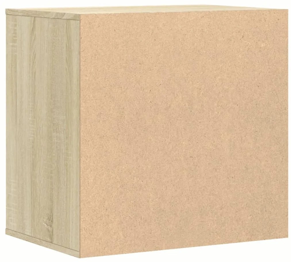 Cómoda com 3 Gavetas - 60x41x58 cm - derivados de madeira - carvalho s