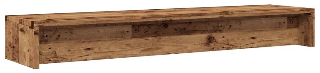 Suporte para monitor 100x24x13 cm deriv. madeira madeira velha