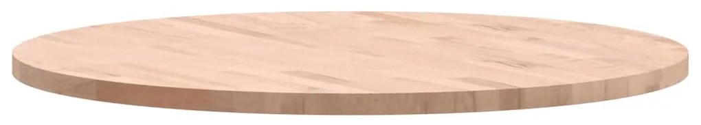 Tampo de mesa redondo Ø80x2,5 cm madeira de faia maciça