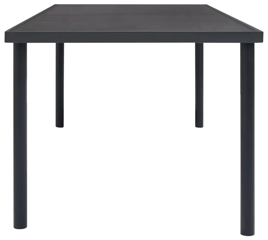 9 pcs conjunto de jantar para exterior aço