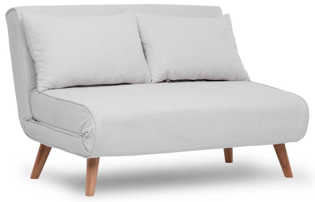 Sofá-Cama 2 Lugares Folde – Branco – 120 x 180 cm