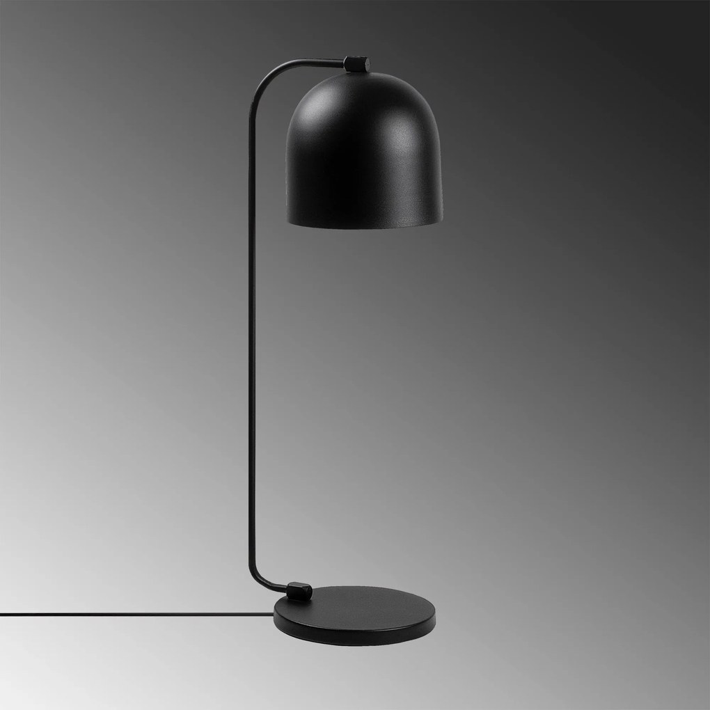 Candeeiro de Mesa Epika – Preto – 17 x 22 x 60 cm