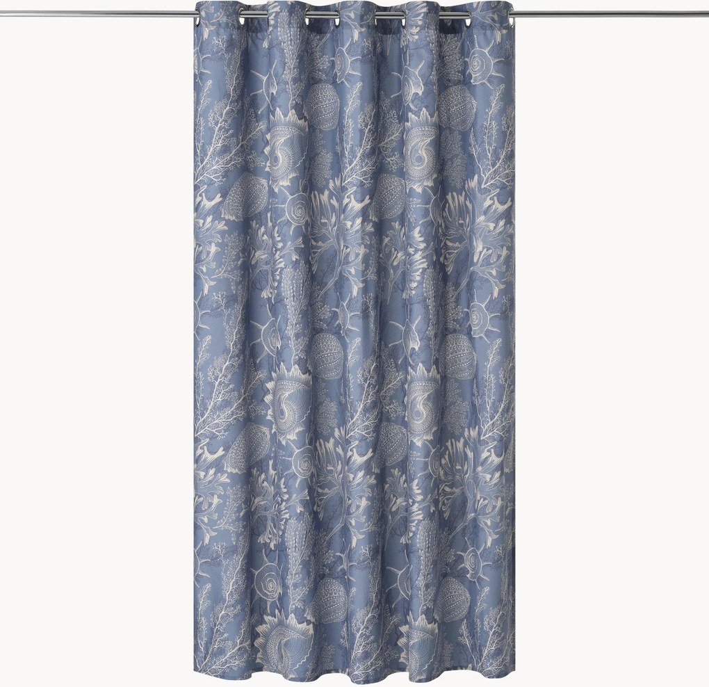 Cortina de duche com padrão resistente à água Melba