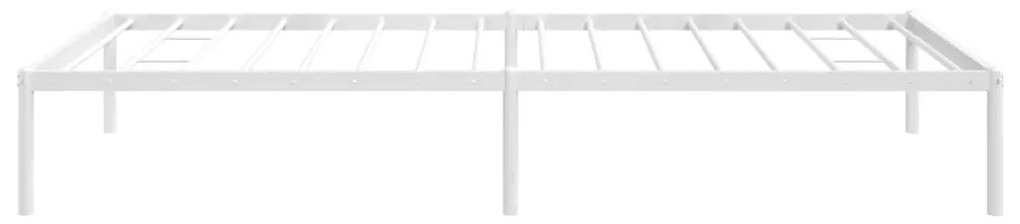 Estrutura de cama 100x200 cm metal branco