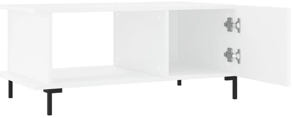 Mesa de centro 90x50x40 cm madeira processada branco