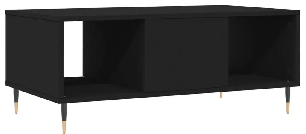 Mesa de centro 90x50x36,5 cm derivados de madeira preto