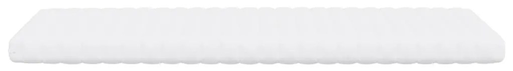 Colchões de espuma 2 pcs 90x200 cm 7 zonas dureza 20 ILD branco