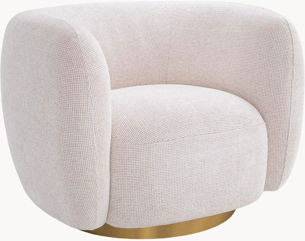 Cadeira giratória estofada Roxy