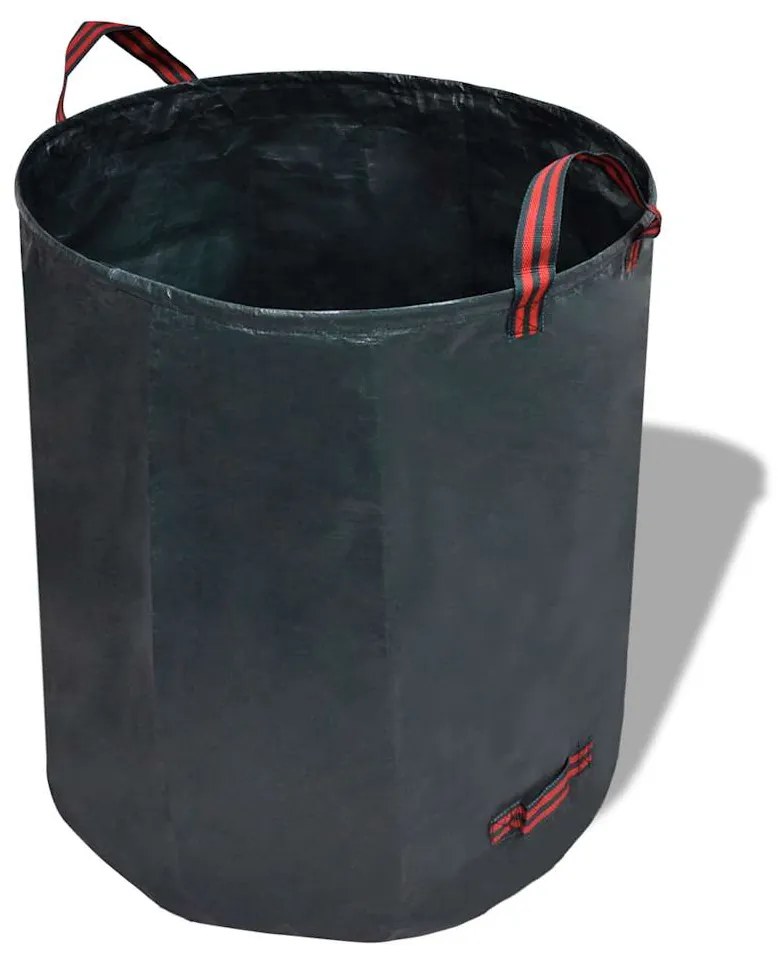 Saco de Resíduos de Jardim Verde Escuro 4 pcs 120 L 150 g/m²