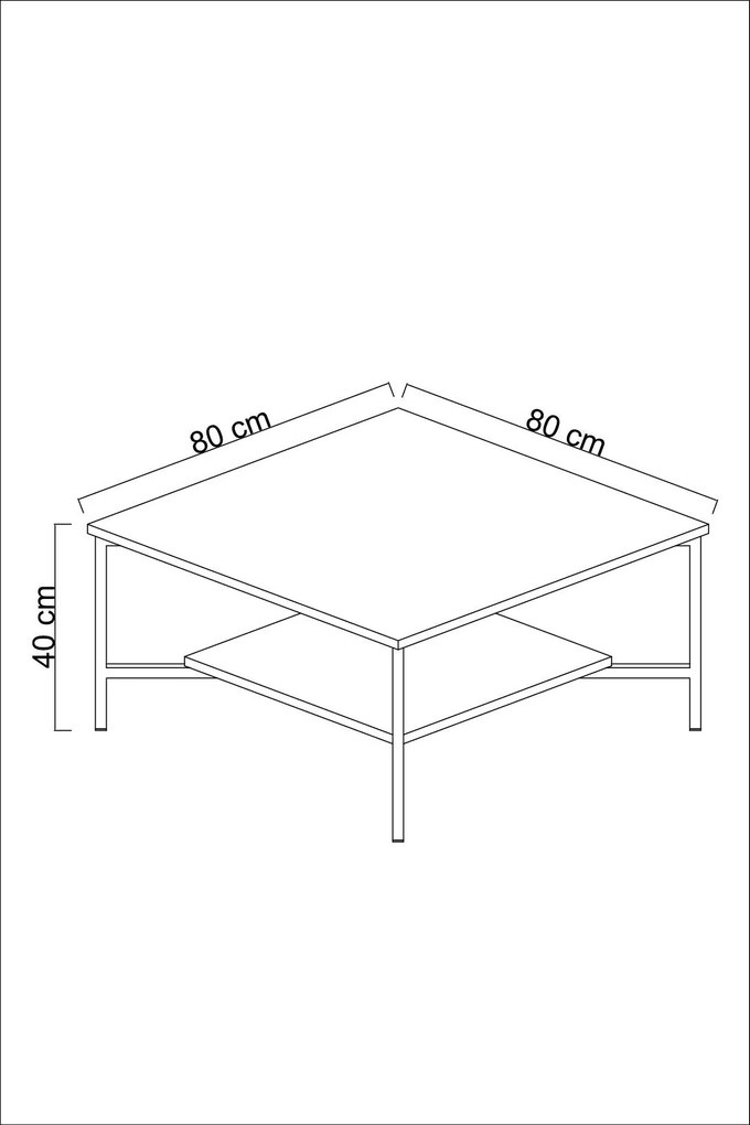 Conjunto de Mobiliário de Sala – Black Line Set – Antracite e Preto