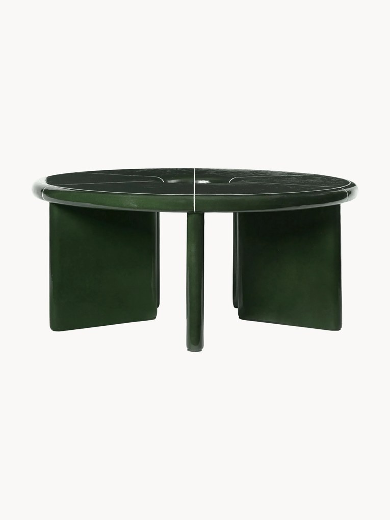 Mesa de centro redonda em betão Deya