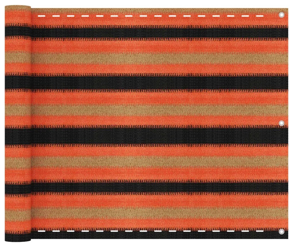 Tela varanda PEAD 75x400 cm multicor