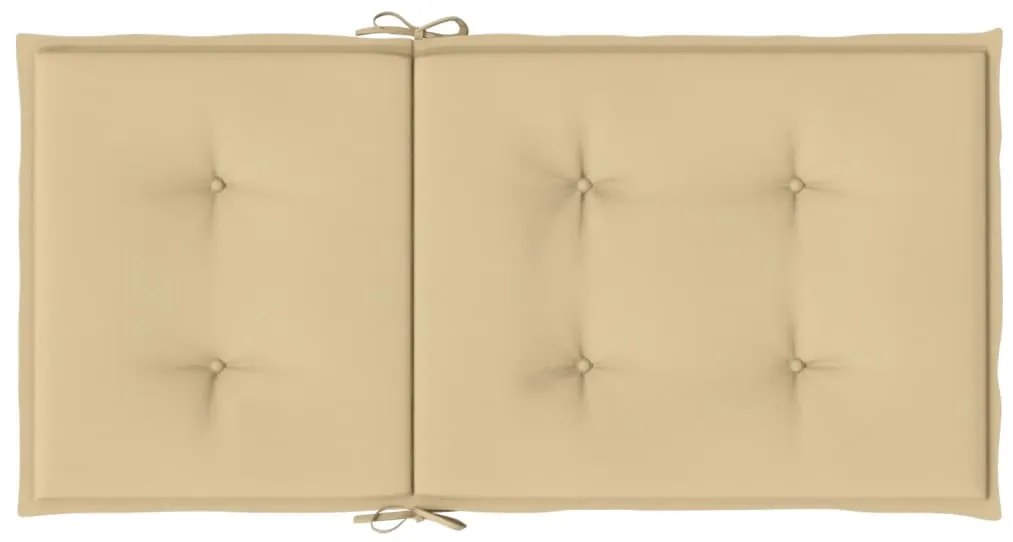 Almofadões lombares p/ cadeiras 6pcs 100x50x4cm mesclado tecido