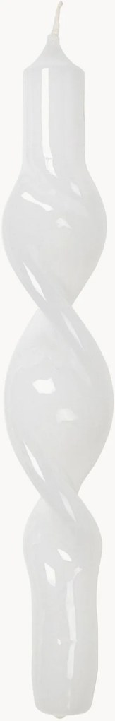 Velas de mesa artesanais Twist, conjunto de 2
