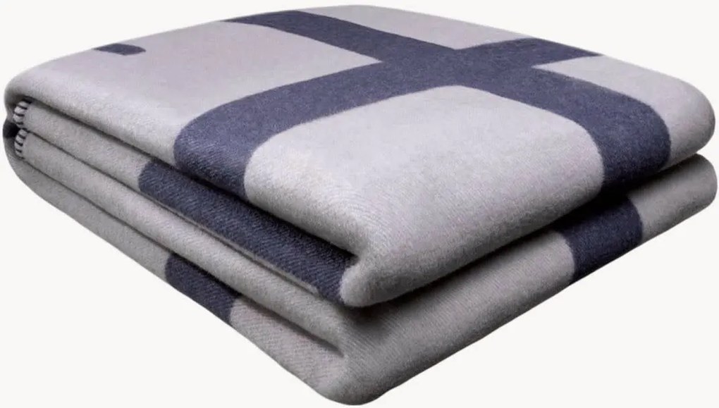 Manta em lã artesanal Zera