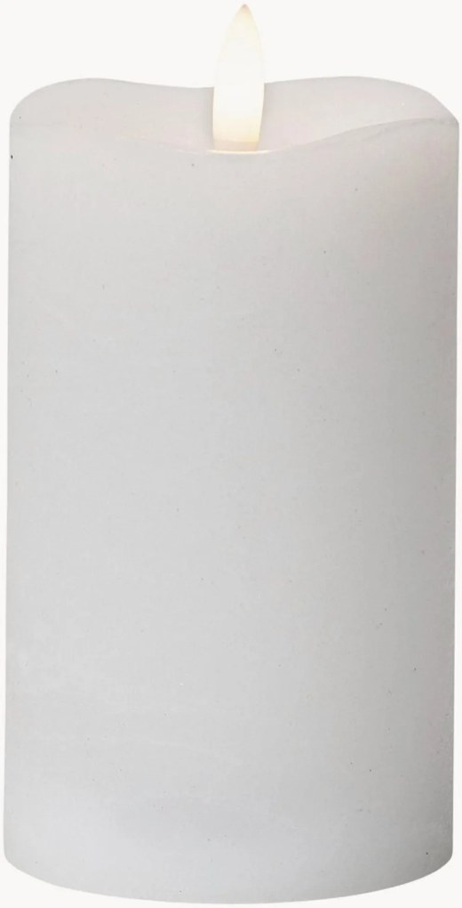 Vela cilíndrica LED com temporizador Flame