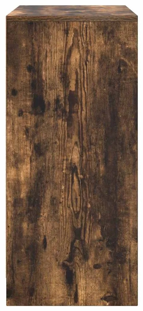 Sapateira 57x34x76 cm derivados de madeira carvalho fumado