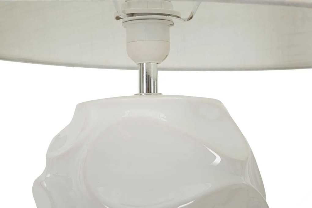 Candeeiro de Pé "Warsaw" – Ø45x83 cm – Branco