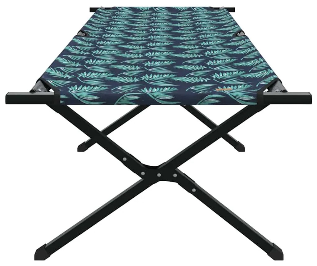 Cama de Sol Dobravel com Bolsa de Transporte Padrão de Folhas Tecido O