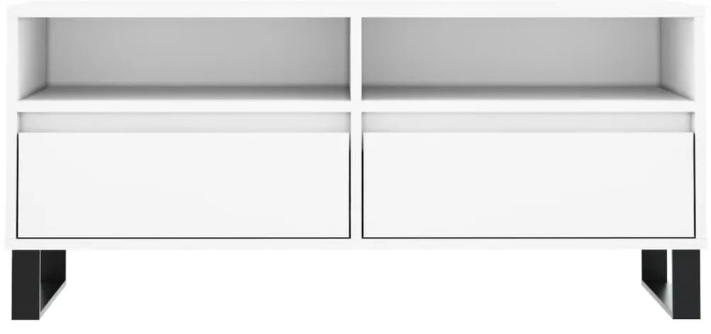 Móvel de TV 100x34,5x44,5 cm derivados de madeira branco