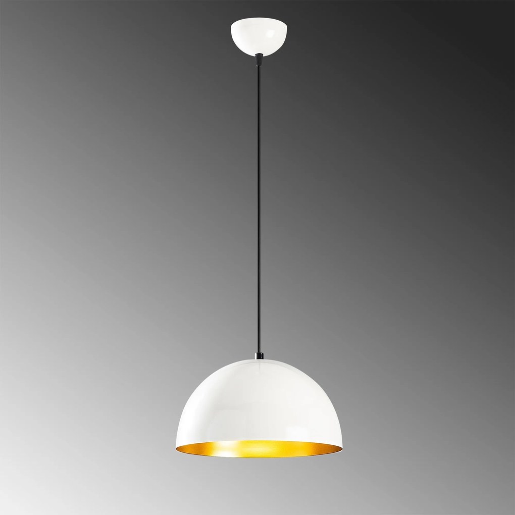 Chandelier Berceste – Branco – 30 x 30 cm