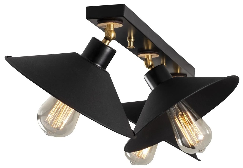 Chandelier Berceste – Preto – Diâmetro 80 cm