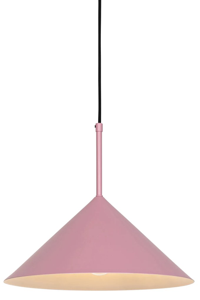 Candeeiro de suspensão design rosa - Triangolo Design