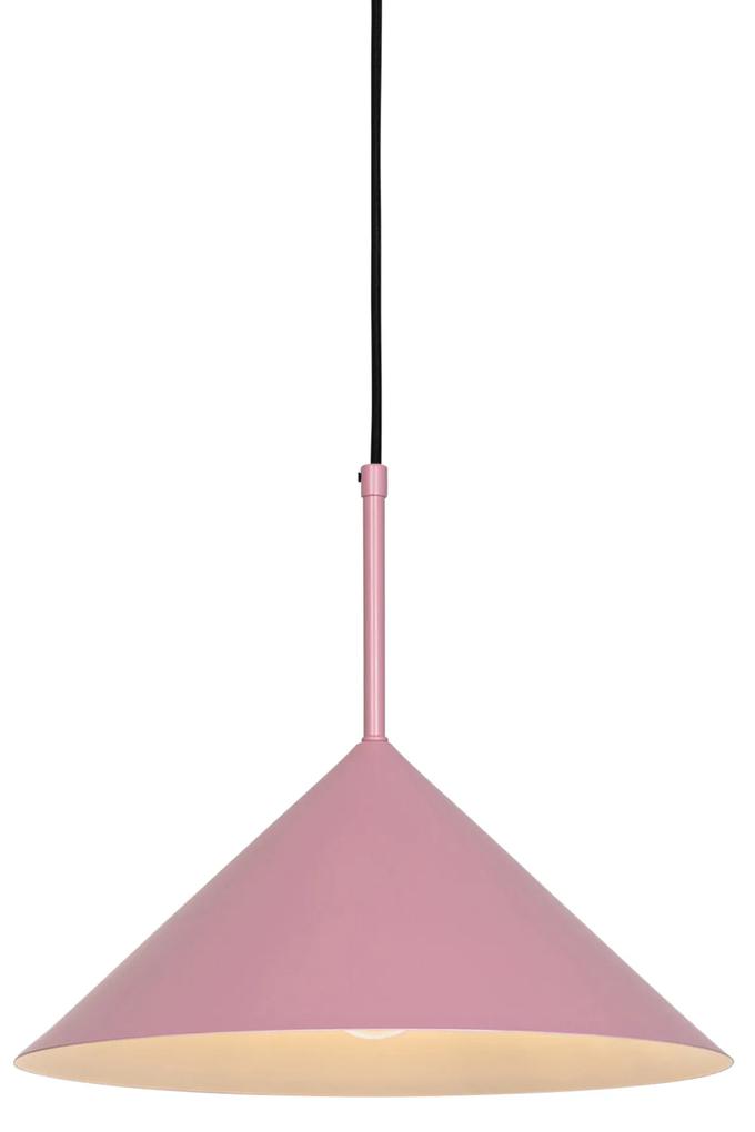 Candeeiro suspenso de design rosa - Triangolo Design