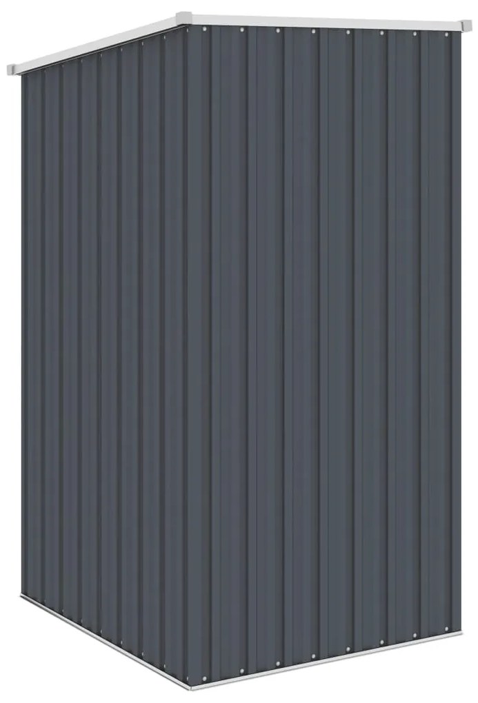 Abrigo de jardim 87x98x159 cm aço galvanizado antracite