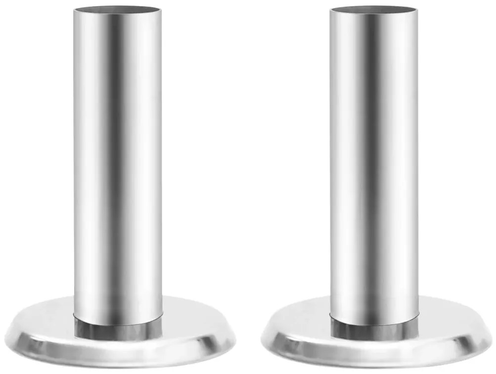 Suportes p/ corrimão de escada piscina 2 pcs aço inoxidável 304