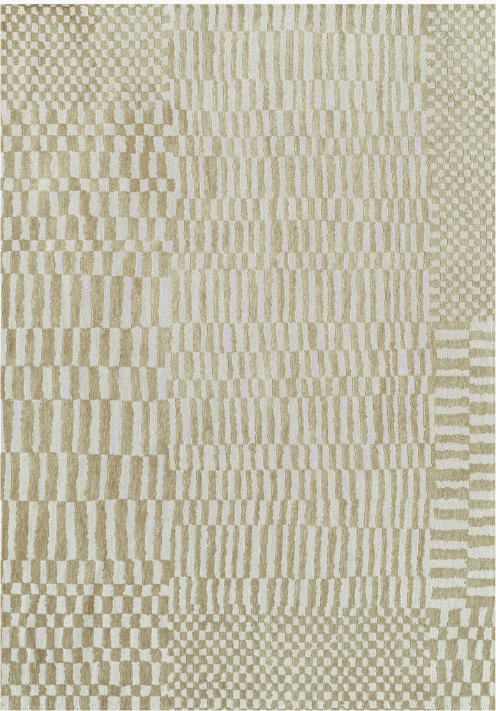 Tapete lavável em jacquard para interior e exterior Berber