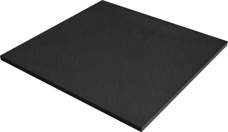 Mexen Bert base de duche quadrada SMC 90 x 90 cm, preta - 4K709090