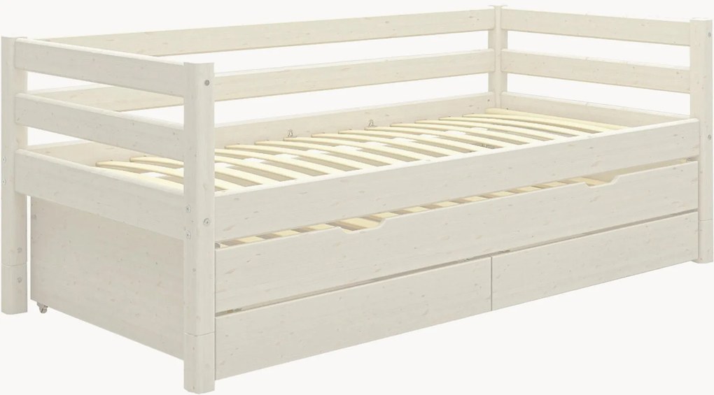 Cama para crianças em madeira de pinho com arrumação Classic
