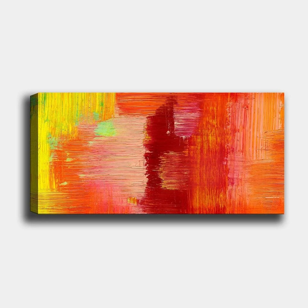 Pintura Decorativa em Tela YTY40428634_50120 – Multicolor – 50 x 120 c