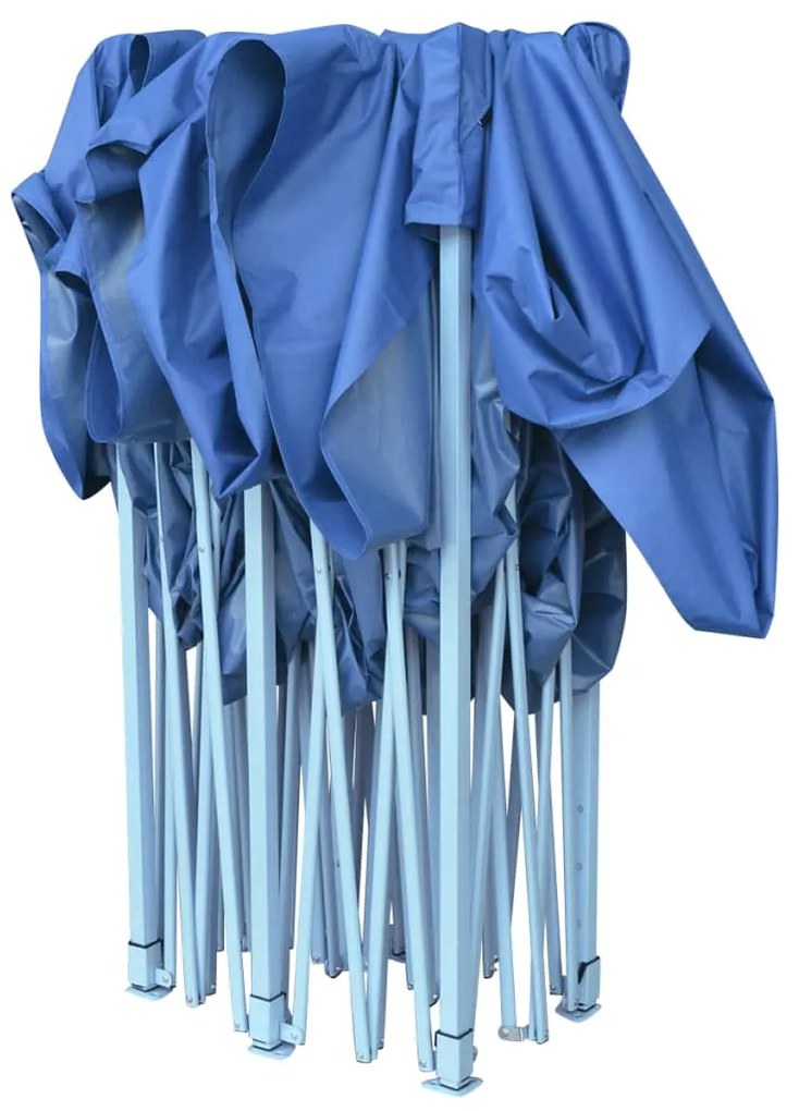 Tenda pop-up dobrável 3x6 m azul